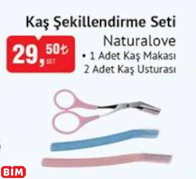 NATURALOVE KAŞ ŞEKİLLENDİRME SETİ